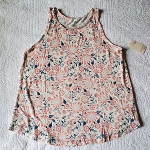 NWT - SO | Floral Tank Top Size M (Juniors)